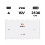 یو پی اس (UPS) 15 ولت 2500 میلی آمپر مدل UPS15V4S1P
